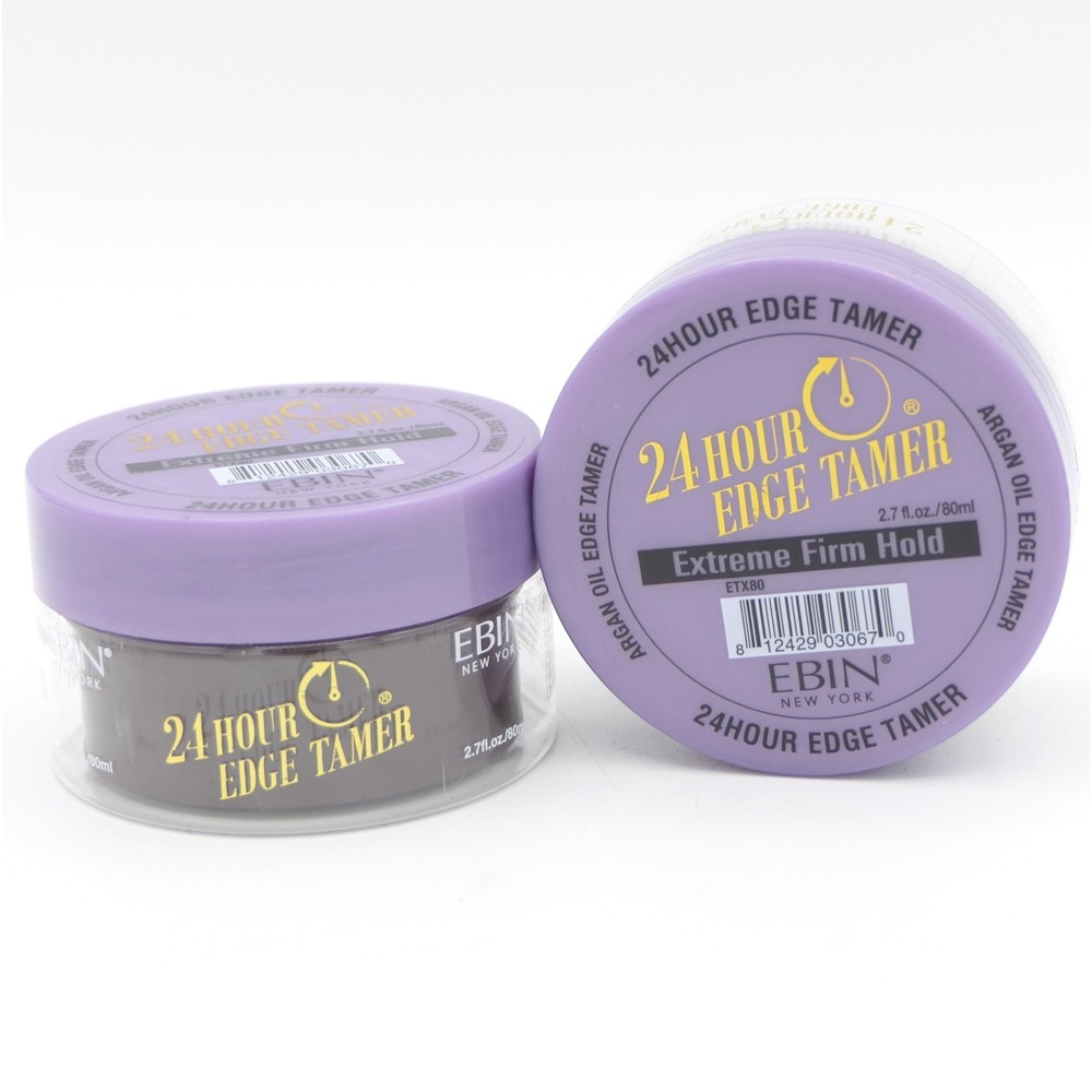 EBIN‎ 24Hr Edge Tamer Argan Oil Extreme Firm Hold 2 Pack 2.7 fl oz Ea EXT80
